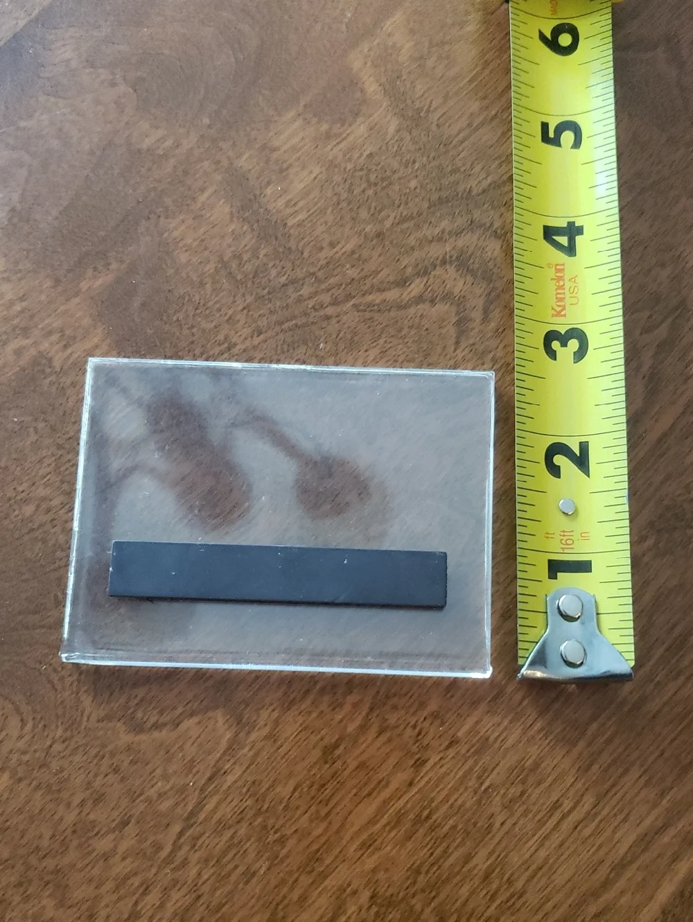 Clear Acrylic Picture/Label Holders - Set Of 6